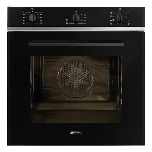 Forno SMEG Modello SF64M3TB Nero -  8 funzioni di cottura con temporizzatore di fine cottura